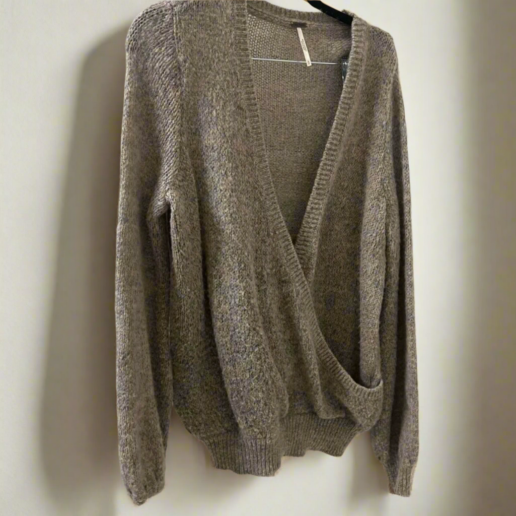 Free People Wrap Sweater | Size S