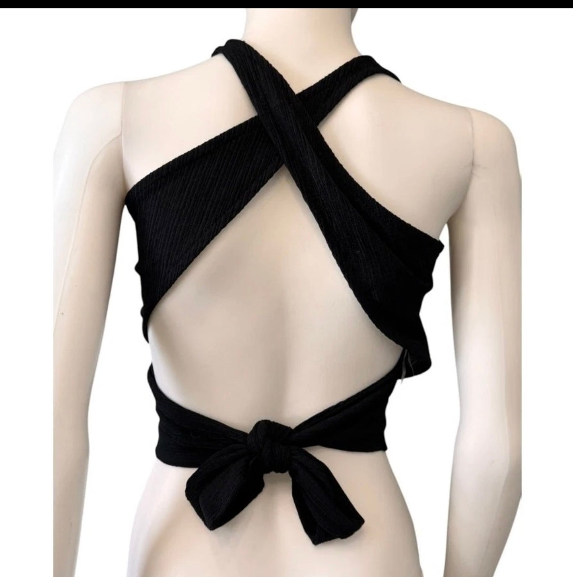 Lush Criss Cross Back Top | Size M