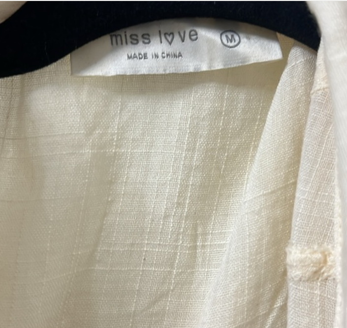 Miss Love Button Down | Size M