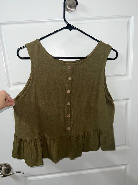 Anrabess Sleeveless Top | Size L