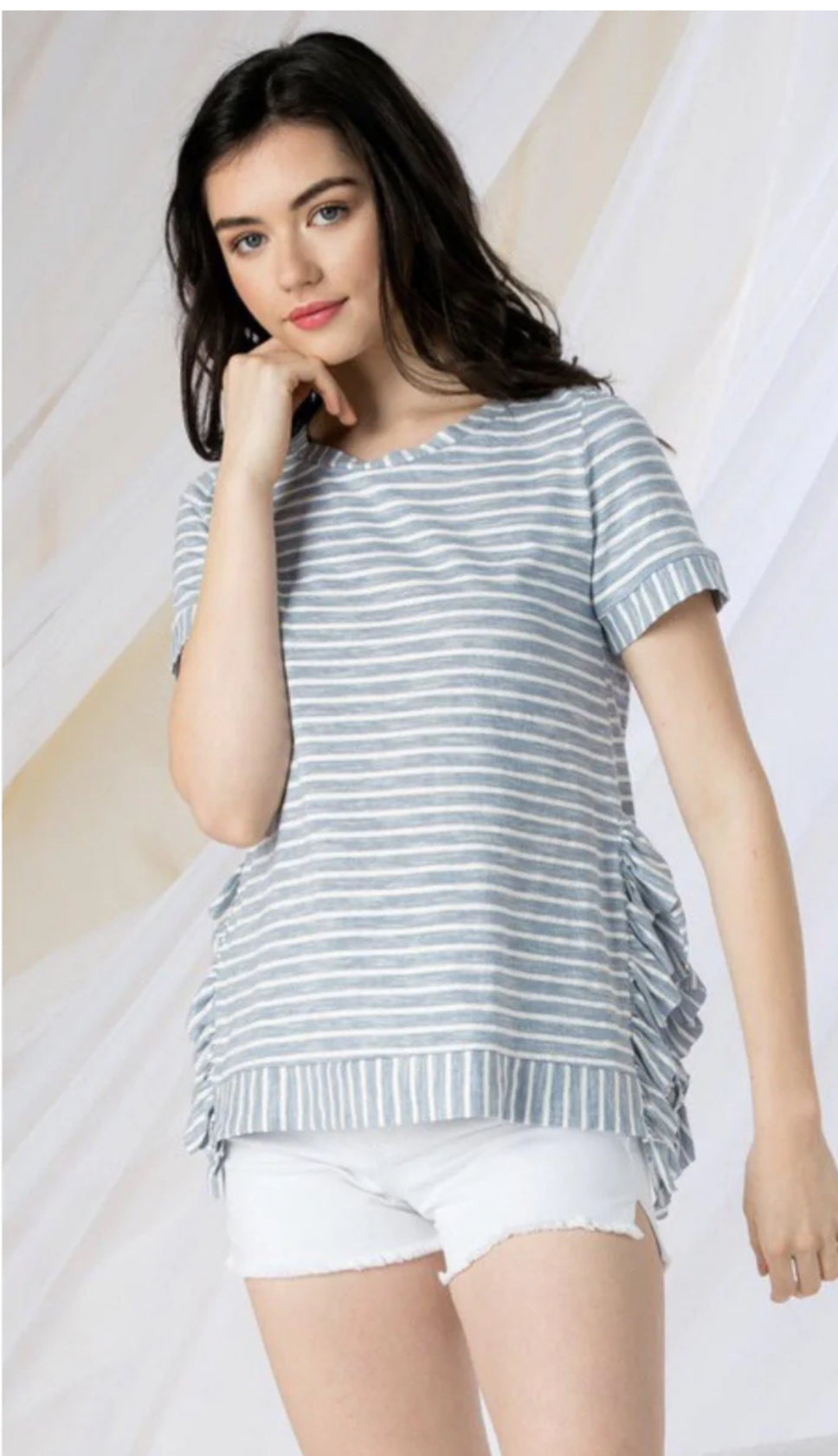 Sally Ruffle Top | Size S