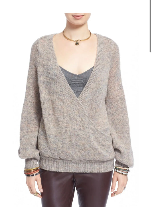 Free People Wrap Sweater | Size S