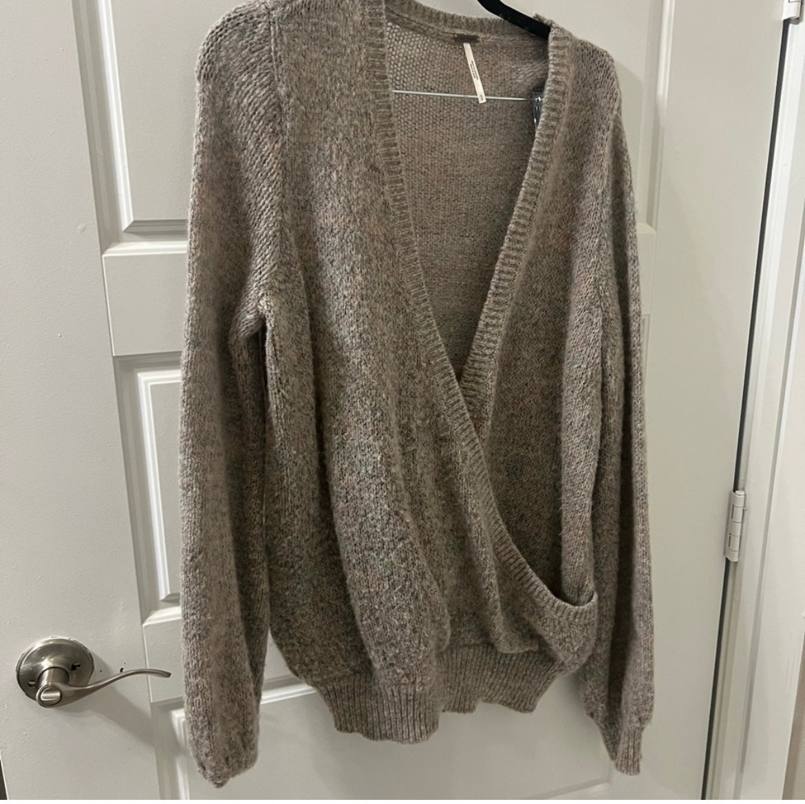 Free People Wrap Sweater | Size S