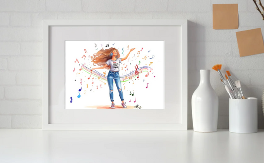 "Hey Siri, play Taylor Swift" |  Taylor Swift Inspired Art Print