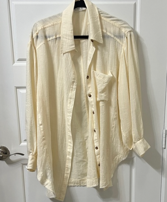 Miss Love Button Down | Size M